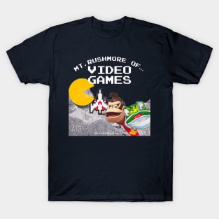 Mt Rushmore of Arcade Games T-Shirt